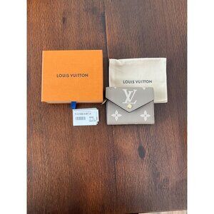 Louis Vuitton Victorine Leather Wallet Dove/Cream Box/Bag Like New